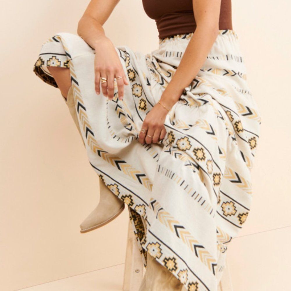 Anthropologie Kasia Ydra Maxi Skirt in Size Small